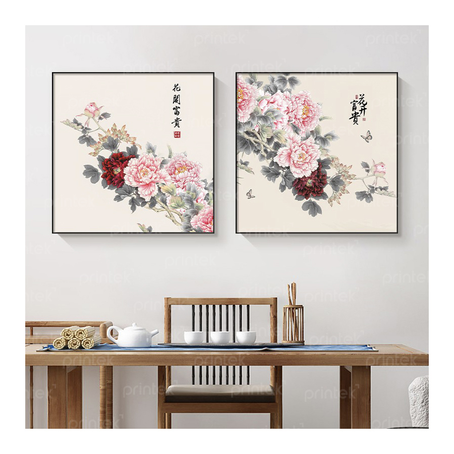 Tranh hoa mẫu đơn - TB332457780