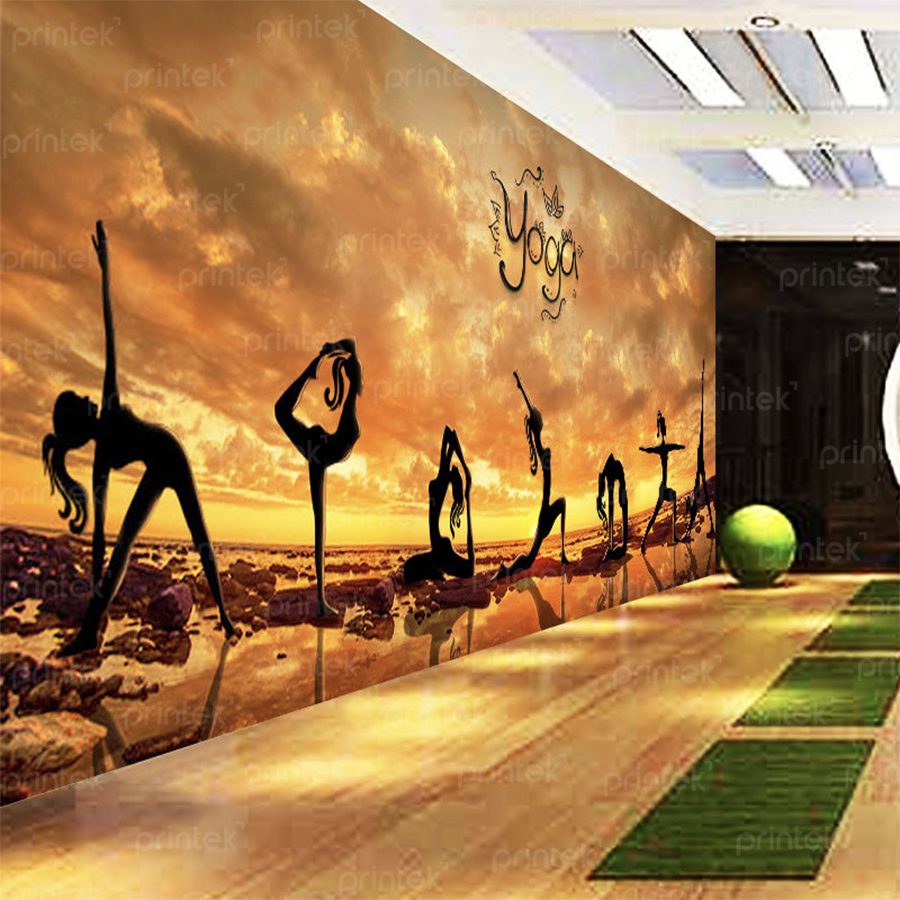 Tranh dán tường yoga - TB332458219