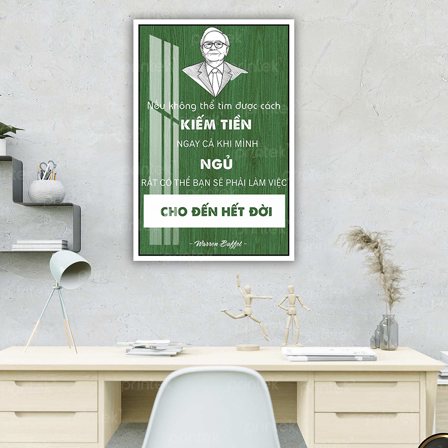 Tranh động lực văn phòng, cỡ 40x60cm – DL001-14
