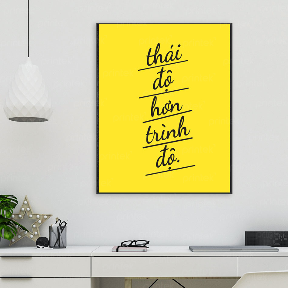 Tranh động lực, tranh slogan văn phòng, cỡ 40x60cm – DL-TVB4