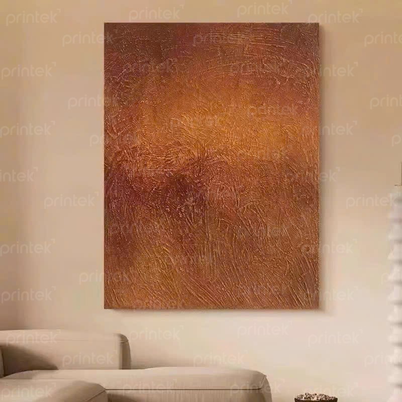 Tranh trừu tượng Wabi Sabi, tranh treo tường canvas - TT0025