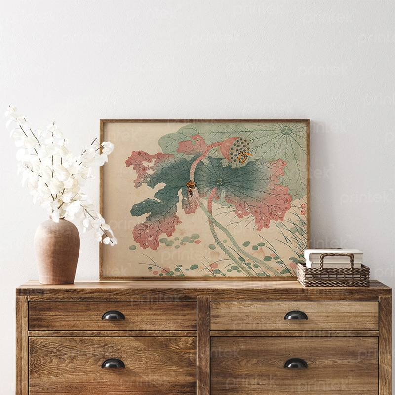Tranh hoa sen - ID0689