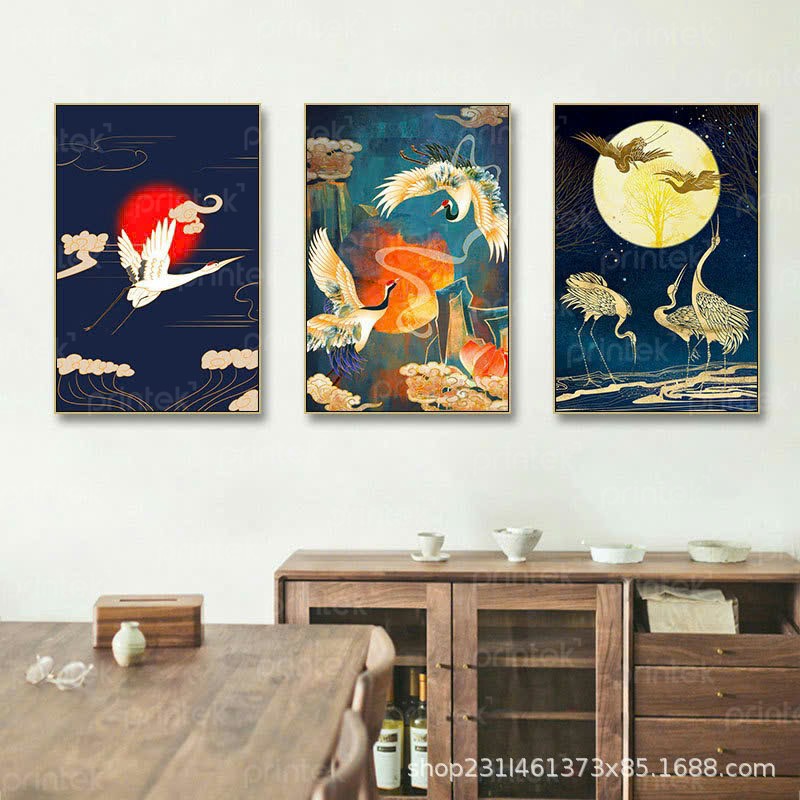 Tranh trang trí nhà hàng Nhật Bản, tranh canvas - IN0777
