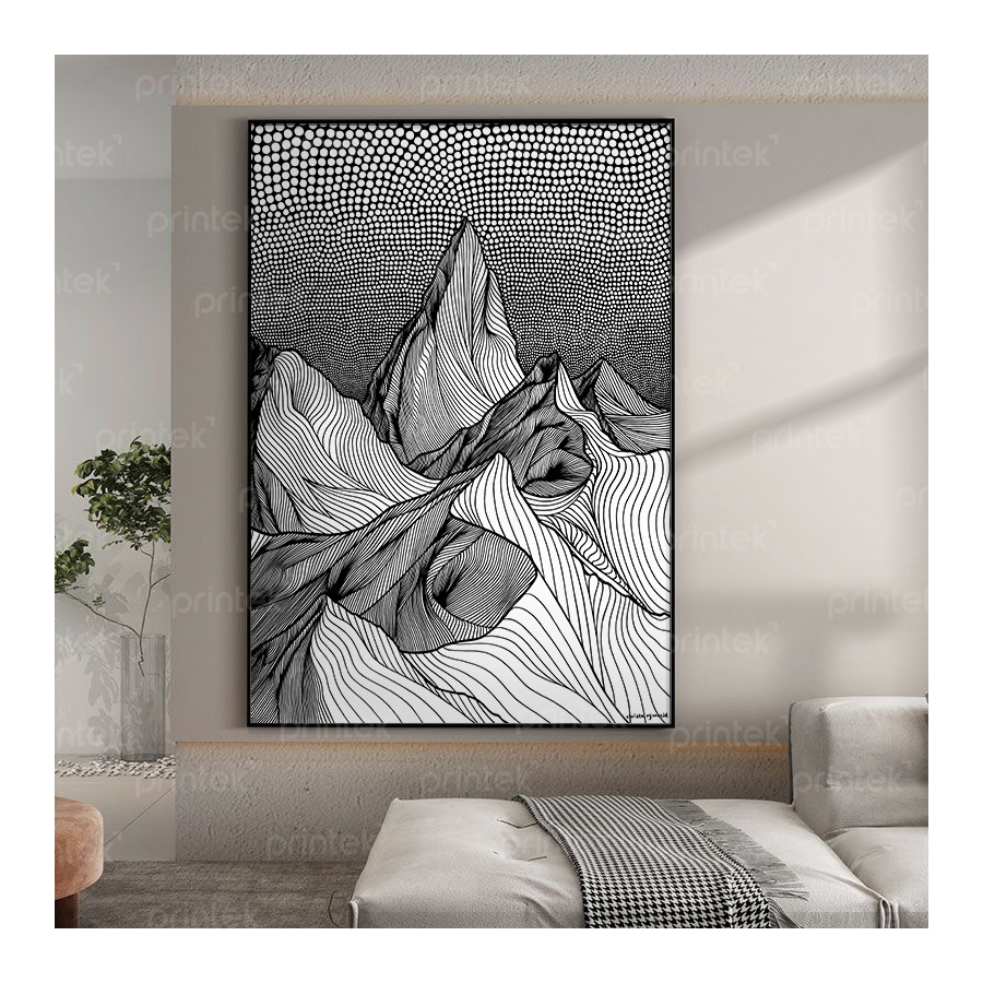 Tranh trừu tượng, đã có khung - TT3214