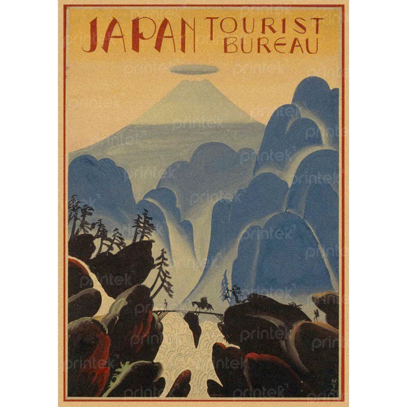 Tranh phong cảnh Nhật cổ, tranh Phù thế (Ukiyo-e) - TT1264