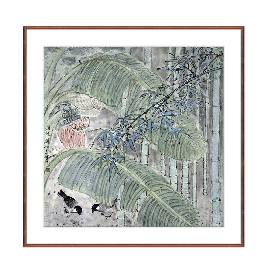 Tranh thủy mặc phong cảnh - TB332457862
