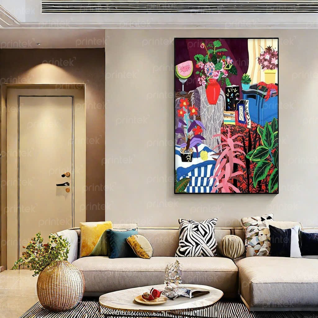 Tranh canvas phong cách nhiệt đới – TT5606