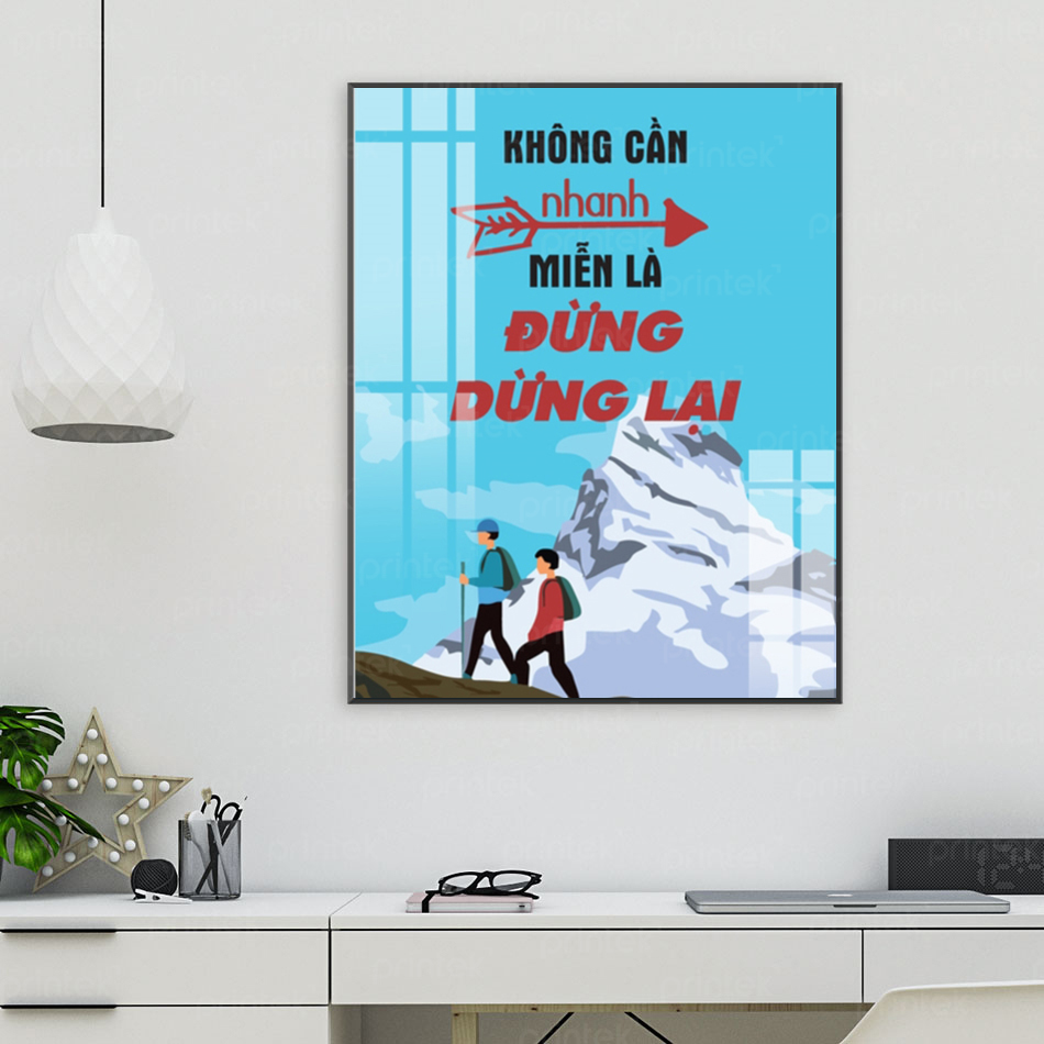 Tranh động lực văn phòng, cỡ 40x60cm – FDL586
