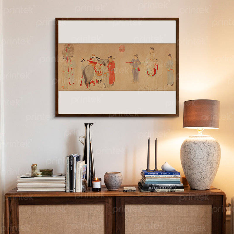 Tranh Dương Quý Phi cưỡi ngựa - ID22095