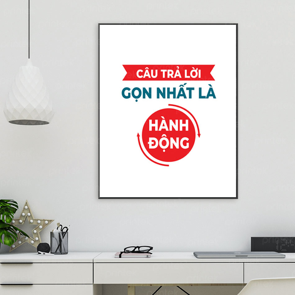 Tranh động lực văn phòng, cỡ 40x60cm – DL-TVB127