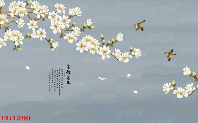 Tranh dán tường phong cách Indochine - FG1290