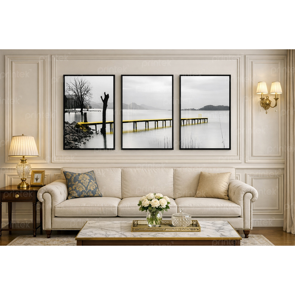 Bộ 3 tranh phong cảnh biển - PC1664