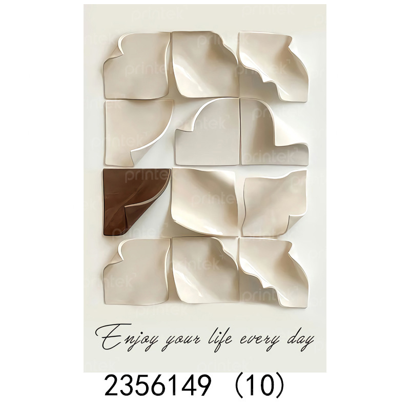 Tranh trừu tượng 3D, in theo yêu cầu - TT2180