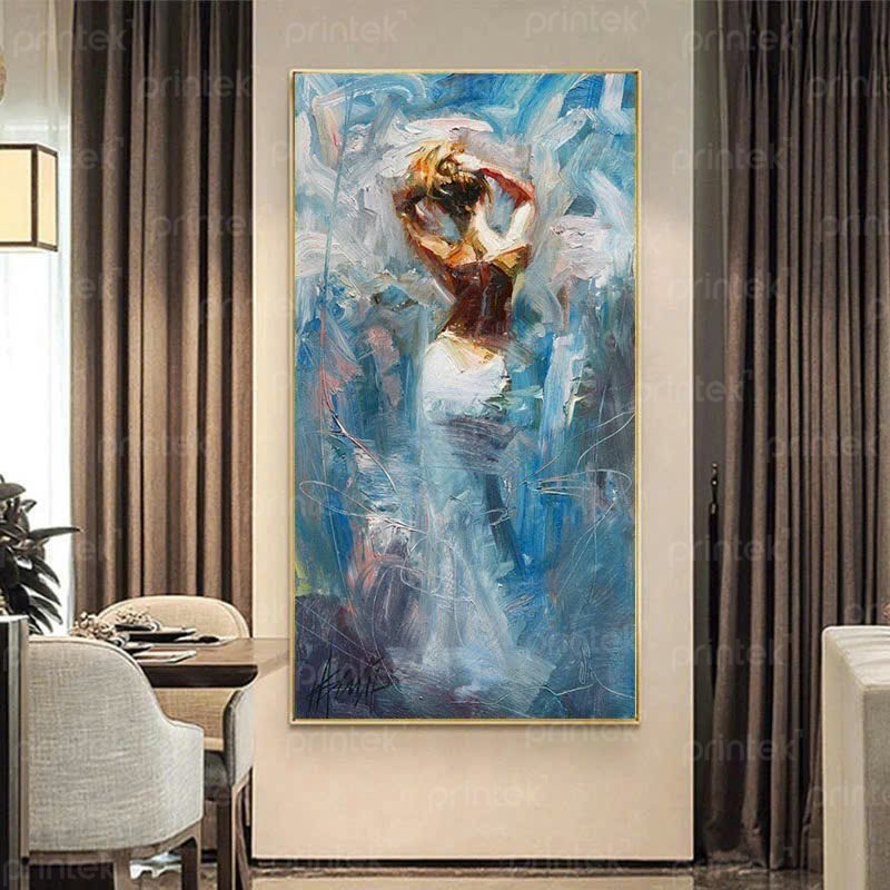 Tranh cô gái, tranh treo tường canvas - CD8907