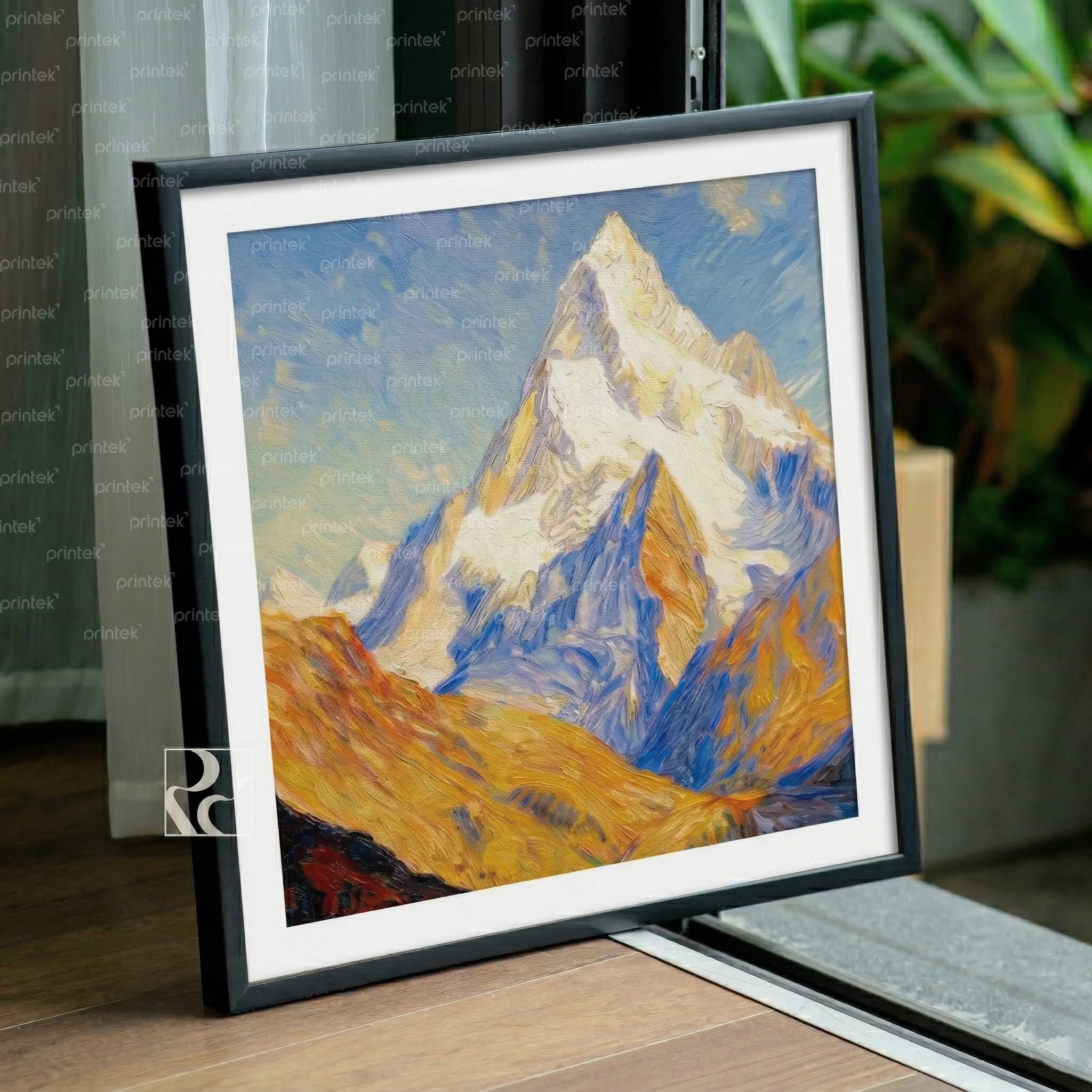 Tranh canvas phong cảnh treo phòng khách, đã có khung - ID2921
