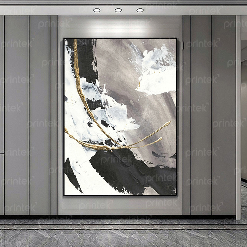 Tranh trừu tượng minimalism, in theo yêu cầu - TT9214