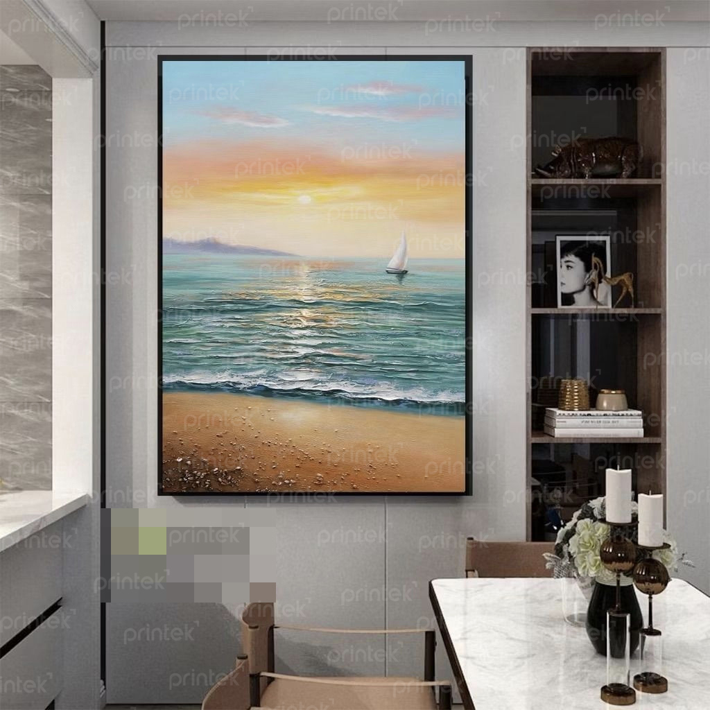 Tranh phong cảnh biển, tranh phòng khách - PC2021