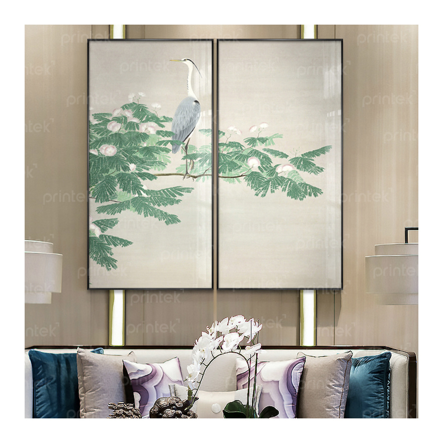 Bộ 2 tranh phong cảnh, đã có khung - PC1789