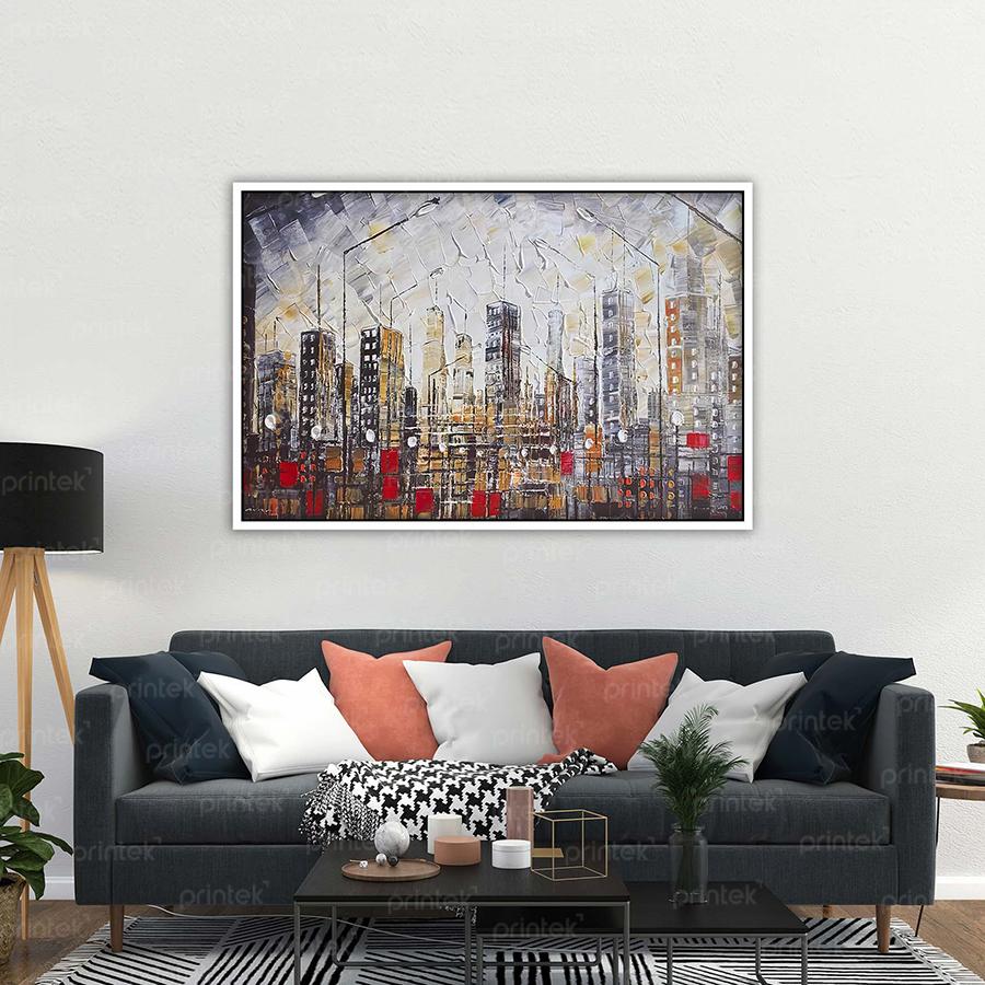 Tranh canvas trừu tượng, đã có khung – MS5163