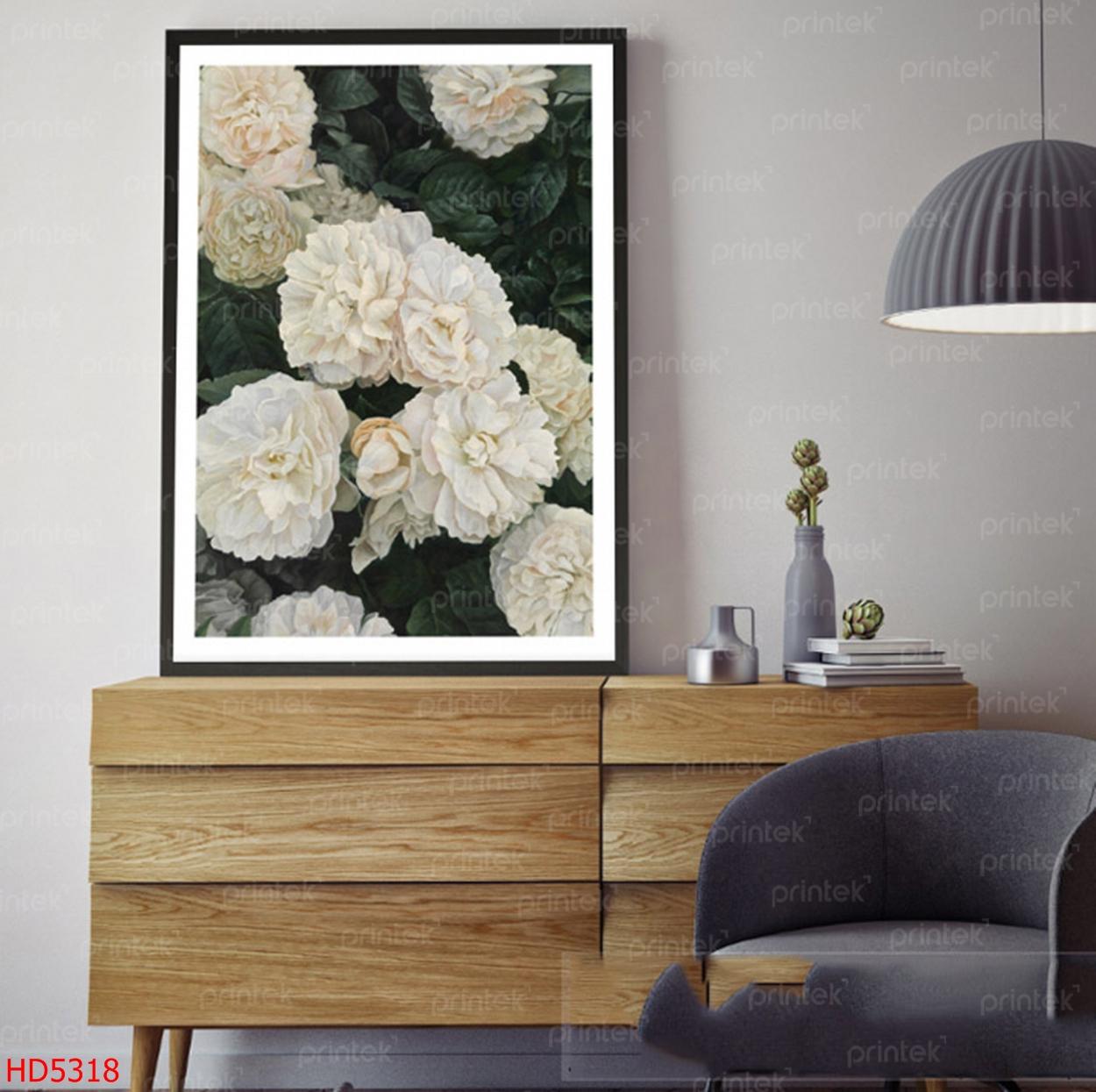 Tranh canvas hoa đã có khung – HD5318