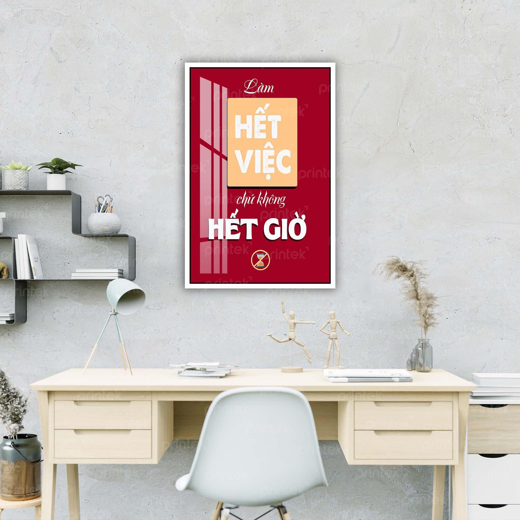 Tranh động lực văn phòng, tranh slogan – DL001-178