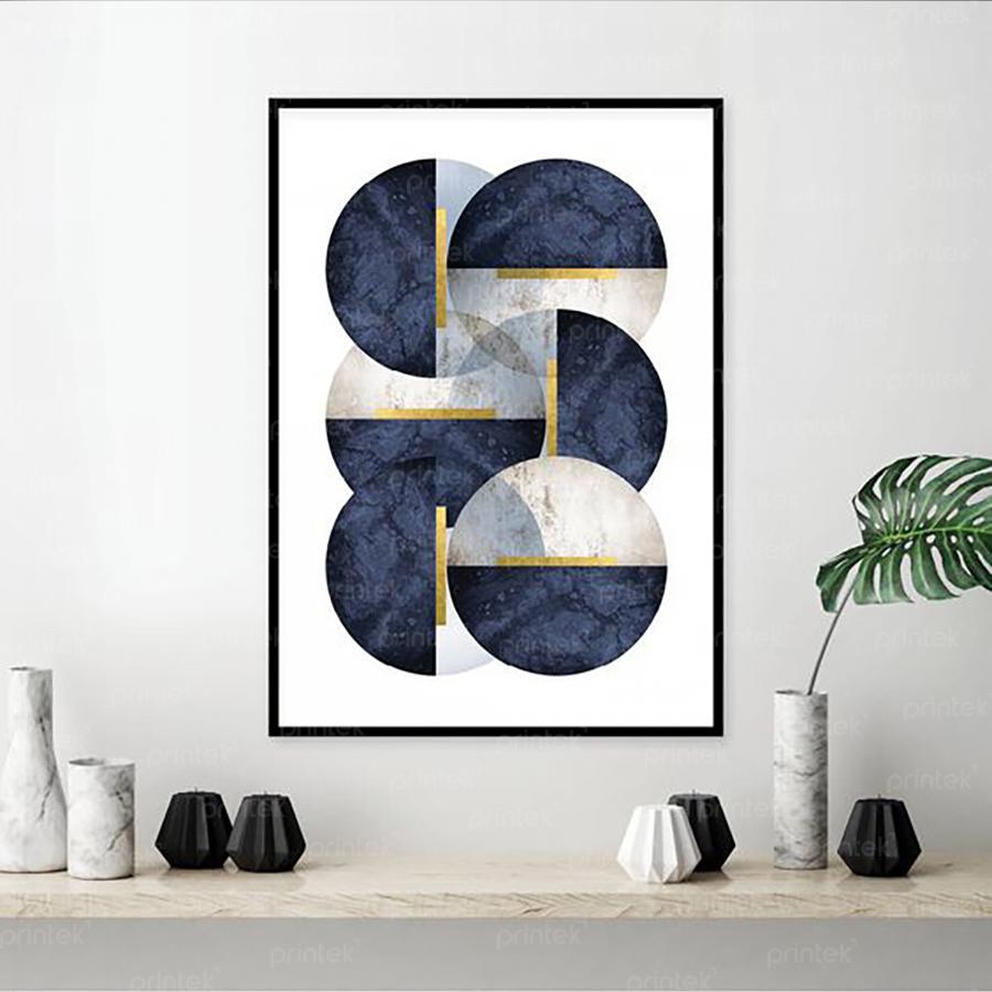 Tranh canvas trừu tượng, đã có khung – P20