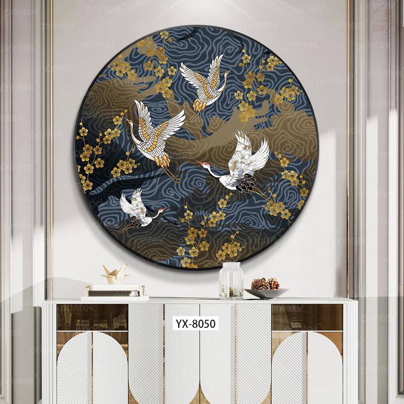 Tranh tròn đã có khung – YX-8050